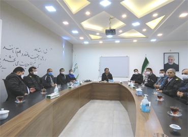 نشست صمیمی مدیرعامل محترم با فرزندان شاهد شرکت